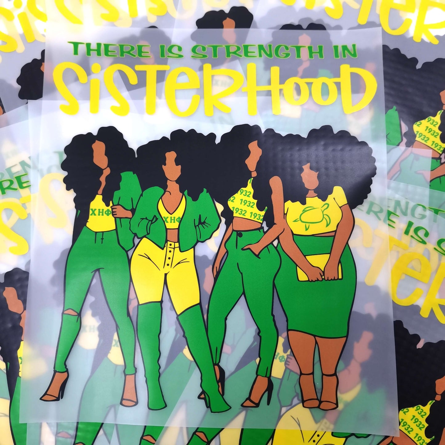Sisters hood Heat Transfer Vinyl Printable Design
