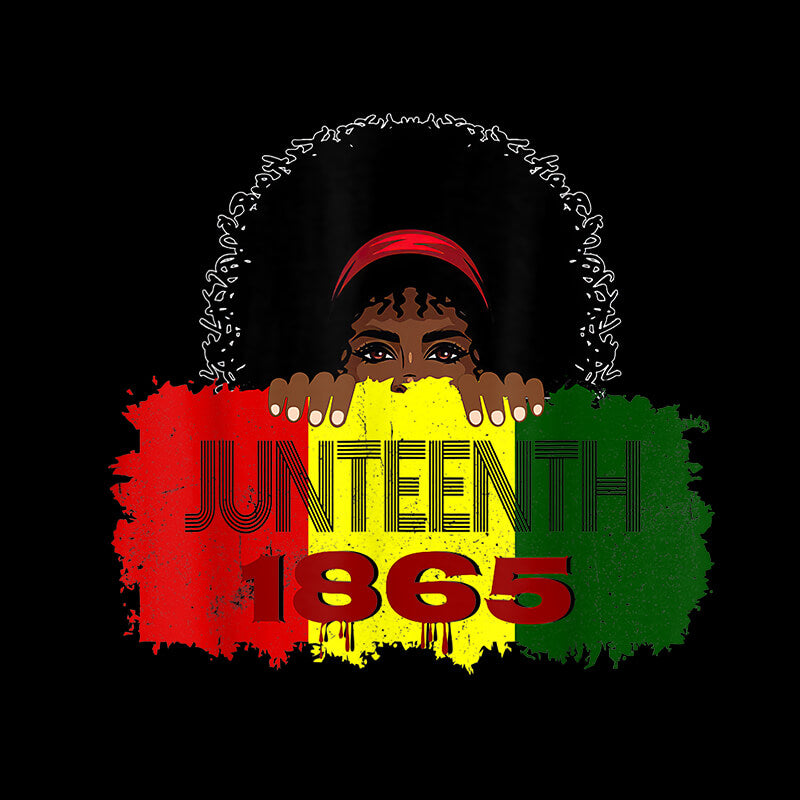 2022 Hot sale Juneteenth 1865 heat transfer