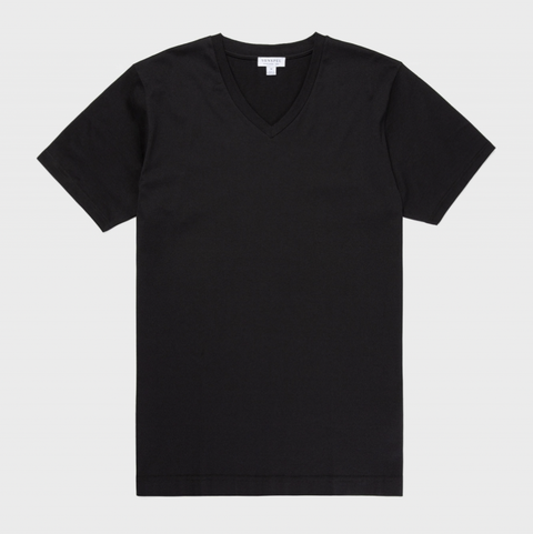 Women's V-Neck T-shirt for sale Black