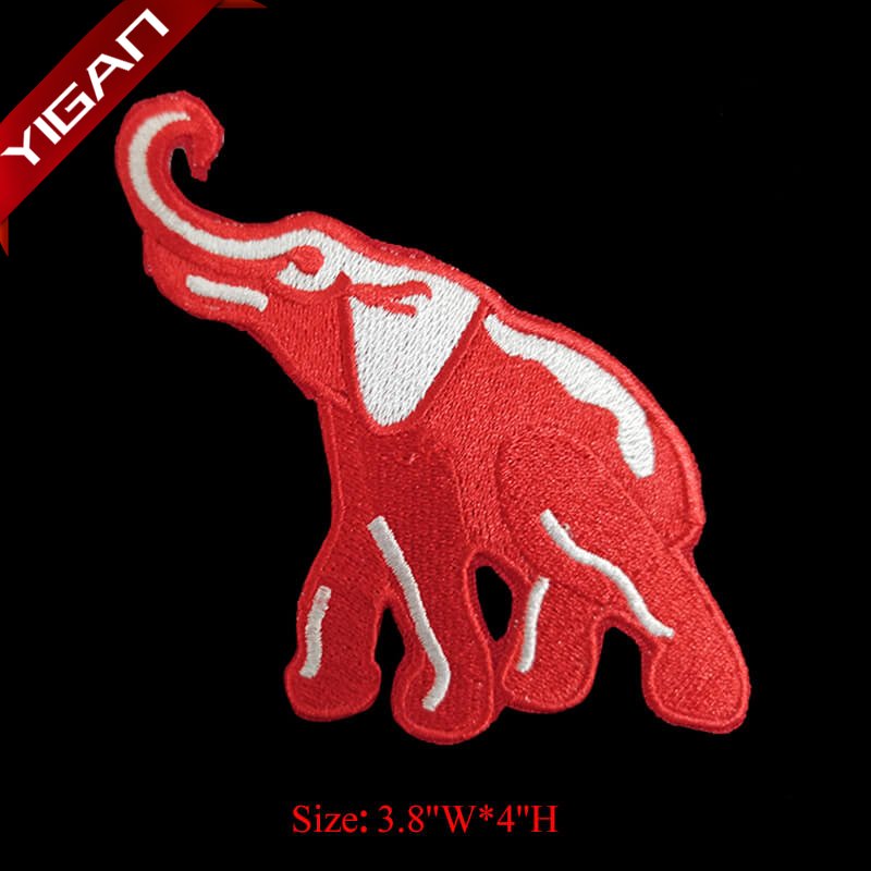 New arrival custom design 3d iron on chenille patches