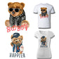 2022 New Iron on Cartoon Cute Bear