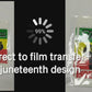 2022 Hot sale Juneteenth 1865 heat transfer