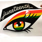 New arrival ready to ship custom logo print Juneteenth