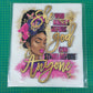Black queen She Got Mad Hustle Vinyl Transfer