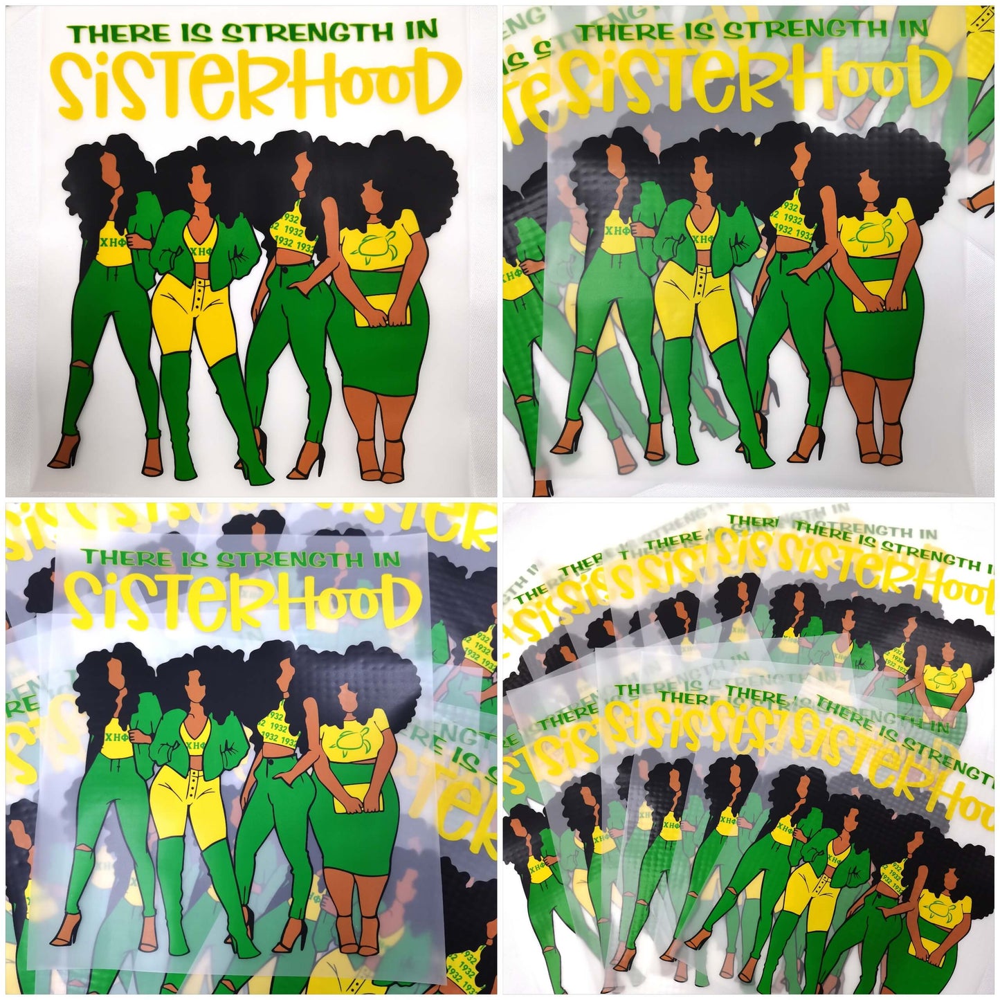 Sisters hood Heat Transfer Vinyl Printable Design