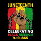 2022 Hot sale Juneteenth 1865 heat transfer