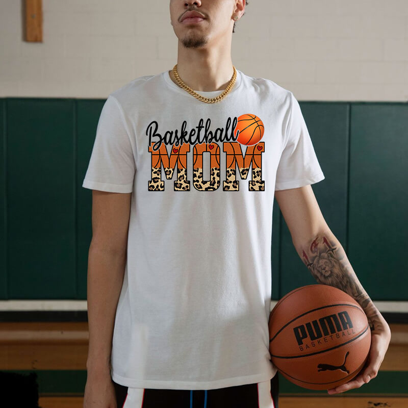 Wholesale Printed Basketball mom Vinyl film transfers