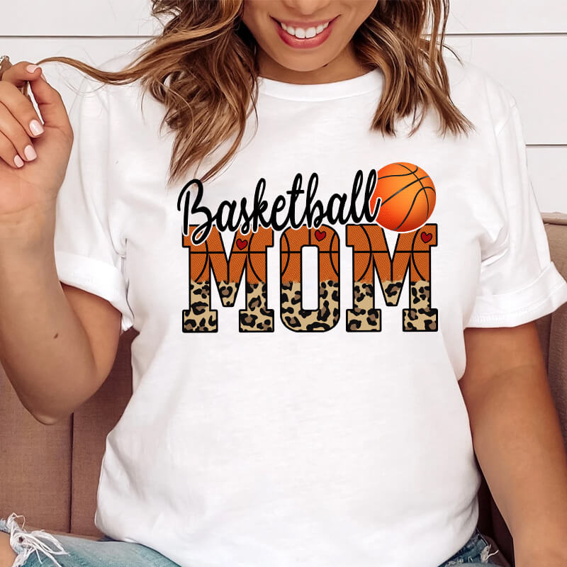 Wholesale Printed Basketball mom Vinyl film transfers
