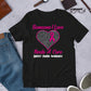 Rhinestone Transfer someone i love Breast Cancer Awareness