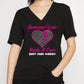 Rhinestone Transfer someone i love Breast Cancer Awareness