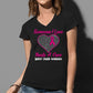 Rhinestone Transfer someone i love Breast Cancer Awareness